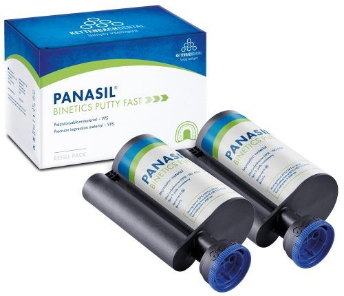 Оттискной материал Panasil Binetics putty soft мягкая база 2 х 380мл