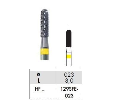 HF129SFE-023 Фреза твердосплавная зуботехническая