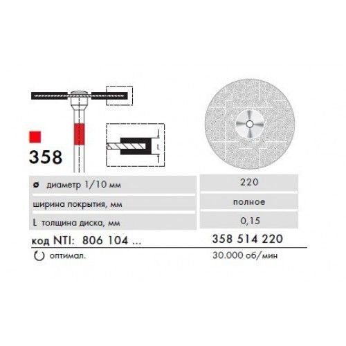 Алмазный диск NTI Superflex Алмазный диск NTI Superflex