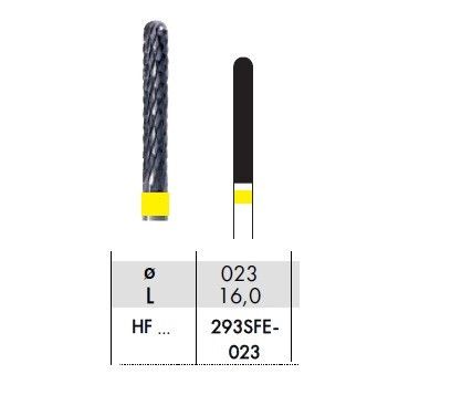 HF293SFE-023 Фреза твердосплавна зуботехнічна