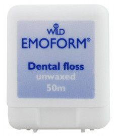 EMOFORM Dental floss зубна нитка, невощена 50 м.