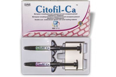 Citofil-Ca (цитофіл кальцій) текучий композит подвійного затвердіння.