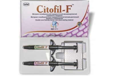 Citofil-F (Цитофіл фтор) текучий композит подвійного затвердіння 3гр +3 гр.