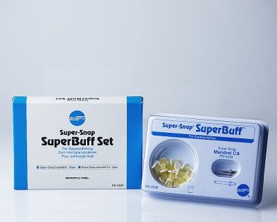 НАБІР ШВИДКОЗНІМНИХ ФЕТРОВИХ ПОЛІРУВАЛЬНИХ ДИСКІВ Super Buff Super-Snap Set