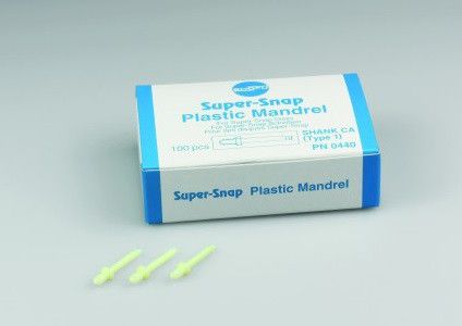 Мандрелей для дисків Super-Snap Plastic Mandrel (100 шт)