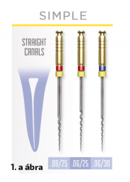 Нікель-титанові файли Silk File, МАNI Simple Pack 21 mm (3 шт) 