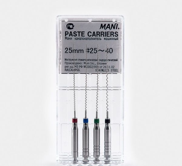Каналонаповнювачі Paste Carriers MANI 4 шт/уп 25-40