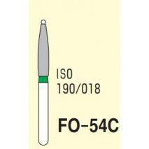 Бор алмазний MANI, 1 шт FO-54C (ISO 190/018) зелені