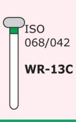 Бор алмазний MANI, 1 шт WR-13C (ISO 068/042) зелені