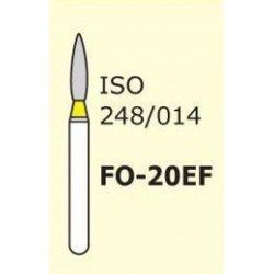 Бор алмазний MANI, 1 шт FO-20EF (ISO 248/014) жовті