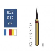 Бор алмазний Diatech червоне кільце 45 µм (F) дрібна зернистість 852 - 012 - 6 F