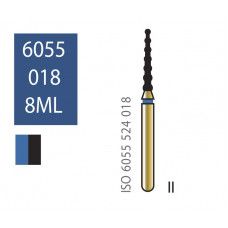 Бор алмазний Diatech синє кільце 105-125 µм (ML) стандартна 6055 - 018 - 8 ML