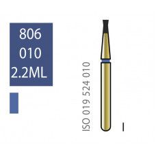 Бор алмазный Diatech синее кольцо 105-125 µм (ML) ― стандартная 806 - 010 - 2,2 ML