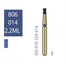 Бор алмазный Diatech синее кольцо 105-125 µм (ML) ― стандартная 806 - 014 - 2,2 ML