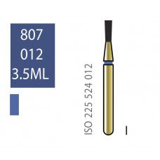 Бор алмазный Diatech синее кольцо 105-125 µм (ML) ― стандартная 807 - 012 - 3,5 ML