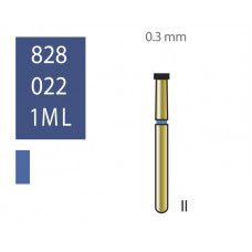 Бор алмазний Diatech синє кільце 105-125 µм (ML) стандартна 828 - 022 - 1 ML