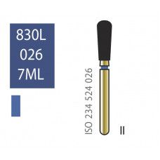 Бор алмазний Diatech синє кільце 105-125 µм (ML) стандартна 830 L - 026 - 7 ML