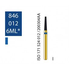 Бор алмазний Diatech синє кільце 105-125 µм (ML) стандартна 846 - 012 - 6 ML