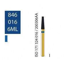 Бор алмазний Diatech синє кільце 105-125 µм (ML) стандартна 846 - 016 - 6 ML