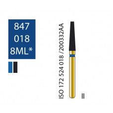 Бор алмазний Diatech синє кільце 105-125 µм (ML) стандартна 847 - 018 - 8 ML