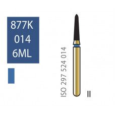 Бор алмазний Diatech синє кільце 105-125 µм (ML) стандартна 877 K - 014 - 6 ML