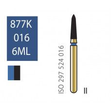 Бор алмазний Diatech синє кільце 105-125 µм (ML) стандартна 877 K - 016 - 6 ML