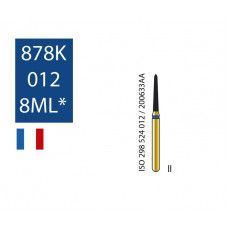 Бор алмазний Diatech синє кільце 105-125 µм (ML) стандартна 878 K - 012 - 8 ML