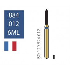 Бор алмазний Diatech синє кільце 105-125 µм (ML) стандартна 884 - 012 - 6 ML