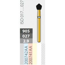 Бор алмазный Diatech синее кольцо 105-125 µм (ML) ― стандартная 905 - 027 - 2,9 ML