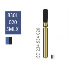 Бор алмазний Diatech чорне кільце 150 µм (MLX) велика 830 L - 020 - 5 MLX