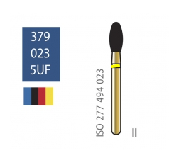 Бор алмазний Diatech жовте кільце 25 µм (UF) дуже дрібна 379 - 023 - 5 UF