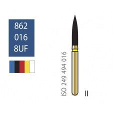 Бор алмазный Diatech желтое кольцо  25 µм (UF) очень мелкая 862 - 016 - 8 UF