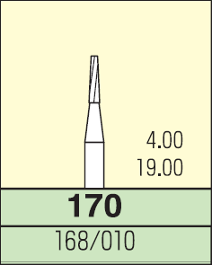 Карбідний бор Mani №170 (3шт.) 