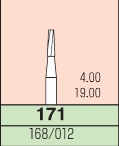 Карбідний бор Mani №171 (3шт.) 