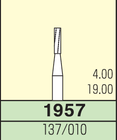 Карбідний бор Mani №1957 (3шт.) 