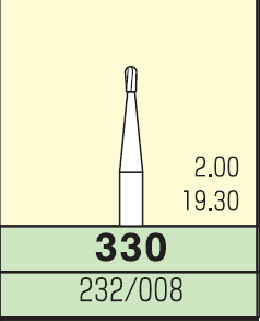 Карбідний бор Mani №330 (3 шт.) 