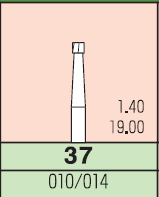 Карбідний бор Mani №37 (3 шт.) 