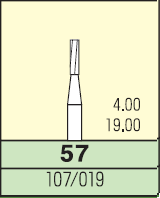 Карбідний бор Mani №57 (3 шт.) 