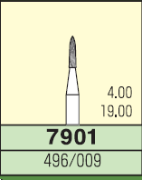 Карбидный бор Mani № 7901 (3 шт.)