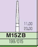 Карбідний бор Mani № M15ZB (3 шт.) 