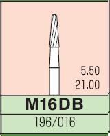 Карбидный бор Mani № M16DB (3 шт.)