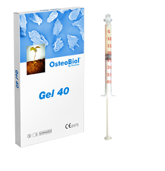 Gel 40 OsteoBiol колагеномісткий кістковий гель Комплект 3х0.5см3, E - кінський