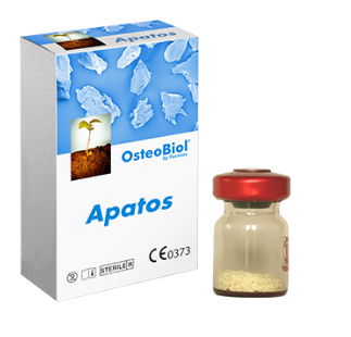 Apatos Mix OsteoBiol гетерологічна кортикально-губчаста суміш FS - свинячий, 2 (1000-2000мк) 