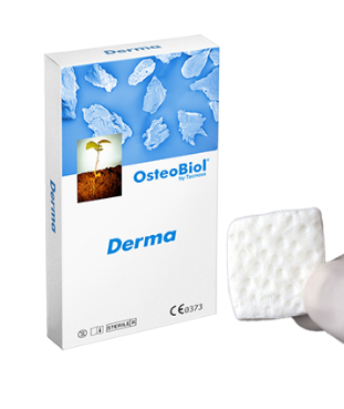 Derma, OsteoBiol Высушенная мембрана из свиной дермы 50х50х2