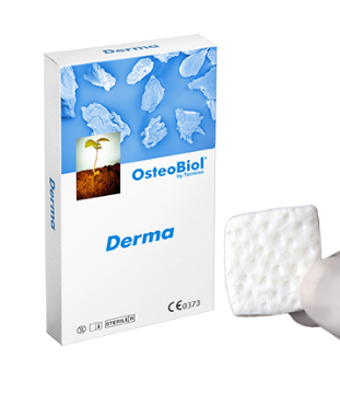 Derma, OsteoBiol Висушена мембрана зі свинячої дерми 50х50х2