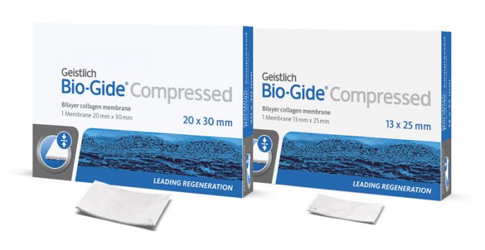 Geistlich Bio-Gide Compressed колагеновая мембрана 13*25мм 20х30