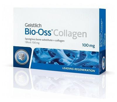 Bio-Oss Collagen (Біо-Осс Колаген) кістковозамінний матеріал. 250 мг (0,4-0,5 см3) 