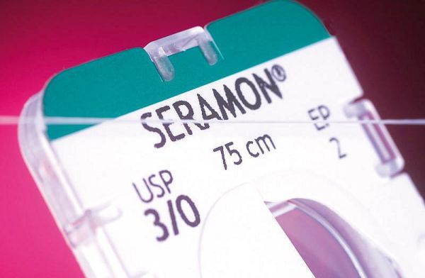 Seramon нить монофиламент (не рассасывается). MEO 101713