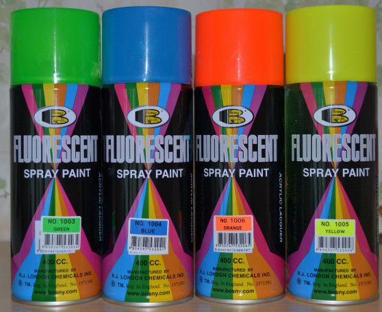 Аерозол BOSNY фарба акрилова флюоресцентна400 мл