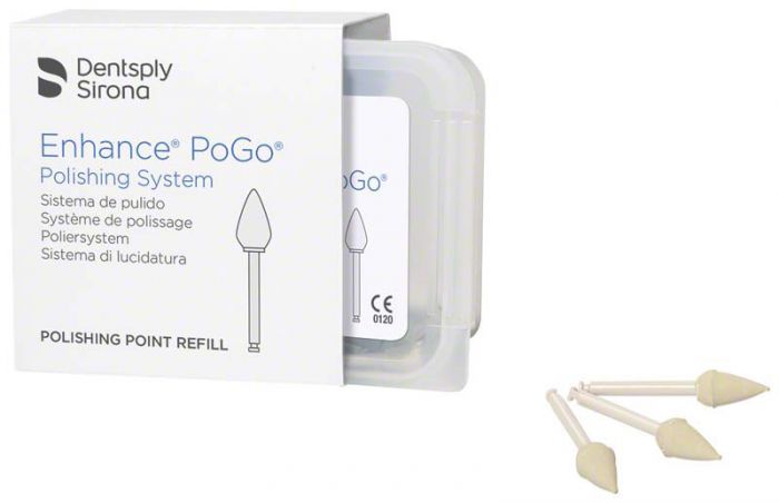 Полировочные головки Enhance PoGo, Dentsply конус